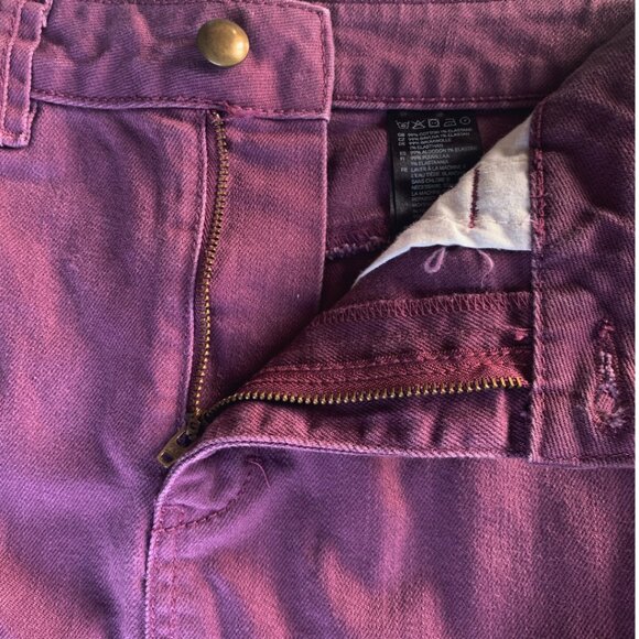 🎁3 for $30 H&M women's purple mauve denim pencil skirt size 6 - Picture 4 of 9